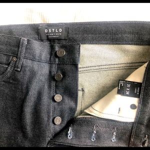DSTLD raw denim jeans